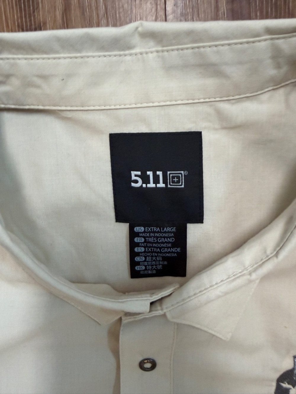 5.11 Tactical Snap Button Shirt - XL - Picture 3 of 4